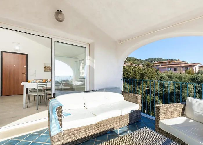 Casa Bynos Supramonte Vista Mare B アパート